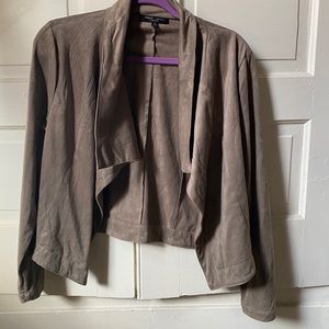 Romeo &Juliet Couture•Suede Blazer/jacket